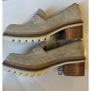 Bernardo Women Selma Loafer Platform Chunky Lug Sole Preppy Academia Size 6.5